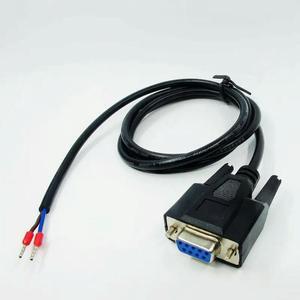 FOR product DB9 female serial cable RS485 two- data cable after pressing the wiring, the defined length of the tubular termi