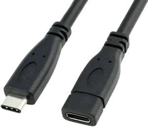 FOR USB 3.1 Type C Male To Female Connector Extension Adapter Cable For Pro