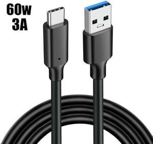 FOR USB3.2 To Type-C Data Cable 10Gbps 3A 60W PD Fast cable For S10 S20 mi 11 Mobile Phone Type-C