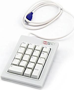 FOR 18 Keys USB ESC Key Wired Mechanical Password Finance Number Numberic Keypad Keyboard F1 F2 F3 F4 DELETE KEY