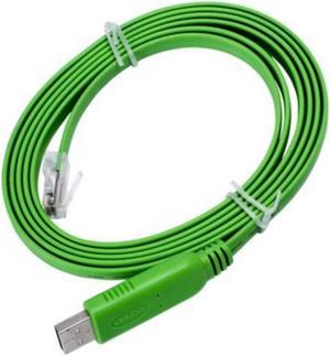 FOR 6FT length Network Routers USB RS232 RJ45 Console Cable For Router ft232 chipset