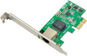 FOR PCIe x1 Gigabit 1000M PCI Express to Rj45 PCI-E LAN Adapter converter NIC RTL8168E 8168 chipset