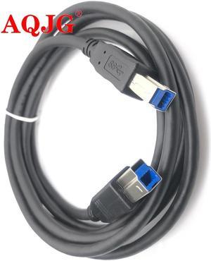 FOR USB 3.0 Type B Male To Type B Male Data Sync Cord Printer Cable 2m For