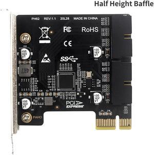 FOR Add Powerful Con tivity to Your Desktop with PCIE TO Dual 19pin/20pin CARD