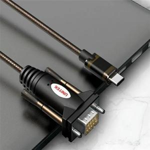 FOR Type-C to Serial Cable Adapter USB3.1 to DB9 RS232 COM Converter 1.5m