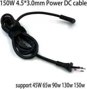 FOR 150W DC plug 4.5*3.0mm port high-power repair Cables For Laptop power cord 1.5m