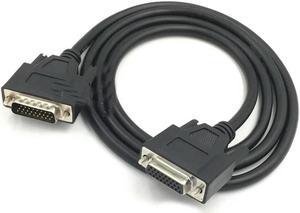 FOR 1PCS HDB26 DB26 Male To Male/Male To Female/Female To Female Extension Line Cable 26Pin 26P 0.5M/1M/1.5M/2M/