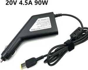 FOR Dc Laptop Car 20V 4.5A 90W for X240S E431 E531 G500 G505 T440 E431 E S3 Power Adapter