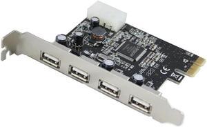 FOR 4 Ports USB 2.0 PCIE HUB CARD Renesas usb expansion USB 2.0 PCI-Express card