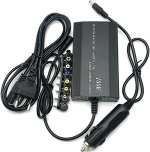 FOR USB 100W 12-24V adjustable LCD universal laptop power adapter Mil-function dc ac universal laptop adapter 100w