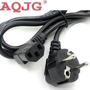 FOR EU PDU UPS AC Power Cord,European 3Pin Male Plug to IEC 320 C13 Up d Power Adapter Cable For Wall Mount TV