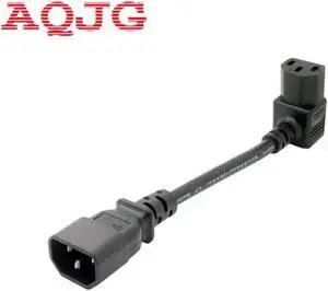 FOR IEC Adapter UP d IEC 320 C14 to C13 Adapter for lcd wall mount TV 10A 250V 17CM