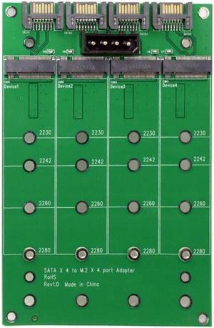 FOR 4 Lane M.2 NGFF B or B/M key SSD to SATA 7Pin Hard Disk Enclosure Converter t 30mm 42mm 60mm 80mm