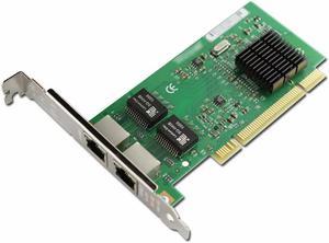 FOR 10/100/1000Mbps Dual Ports PCI Gigabit Ethernet Server Card with 82546EB GB Chipset