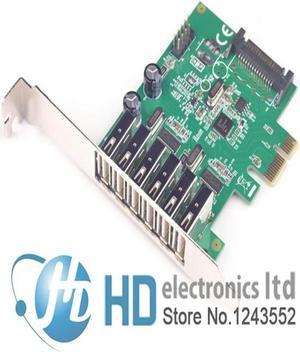 FOR 6 Ports USB 2.0 PCIE HUB CARD Renesas usb expansion USB 2.0 PCI-Express card (6 external Ports and 2 internal Ports)