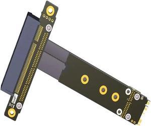 FOR PCI express 3.0 x8 to M.2 NVMe Extension Cable NVME to PCIE 8X cable graphics Card adapter