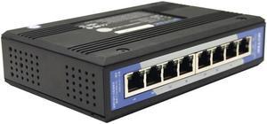 FOR UT-6408 8 port industrial grade non-managed Ethernet switch 10/100Mbps auto negotiation full duplex half duplex Auto MDI/MDI-X