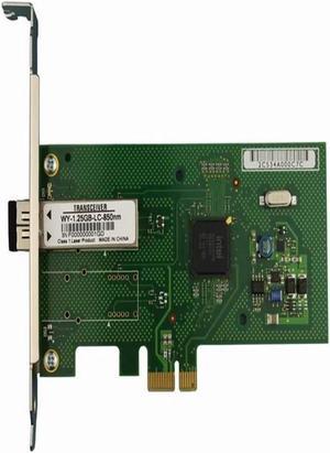 FOR WY580F PCI-E X1 1000M Gigabit desktop fiber 82580 diskless PXE multimode LC Fiber Ethernet