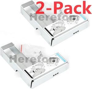 FOR 2PCS 9W8C4 3.5 to 2.5 HDD Adapter For R710 R720 R730 T710 R320 T320 SAS SATA SSD Tray With Screws