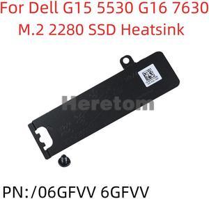 FOR 04PKN1 06GFVV M.2 PCI-e 2230 2280 For G15 5530 G16 7630 Laptop SSD Hard Drive Mounting SSD Heatsink Bracket