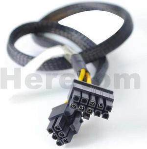 FOR 10pin to 6pin GPU Video Card Power Adapter Cable 50CM For DL380 G8 Gen8 and GPU Video Card