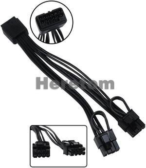 FOR PSU Power Supply Cable Dual 8-pin to 16pin PCI-e Gen 5.0 For RTX3090Ti RTX4090 PCIe 5.0 12V WR Cable 19CM