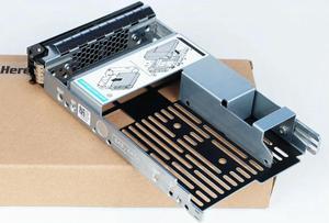 FOR 3.5 to 2.5 hard drive adapter 9W8C4 +F238F 3.5 HDD Tray for R510 R710 R720 R530 R730 R730XD T630