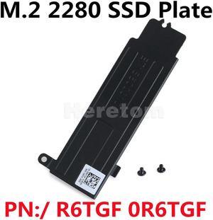 FOR M.2 2280 SSD Plate PCIE NVME NGFF drive cooling vest Bracket For E7280 E7290 E7380 E7390 E7480 E7490 R6TGF 0R6TGF