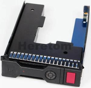 FOR 2.5 Adapter Tray 00FC28+3.5 SAS SATA HDD Tray 651314-001 For Gen8 G8 DL388 G8 DL380 DL360