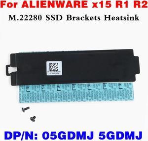 FOR 05GDMJ 5GDMJ M.2 2280 SSD NVME Mounting Brackets SSD Heatsink Cover Thermal Plate For x15 R1 R2