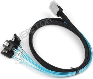 FOR Mini SAS SATA 8087 Cable For ASR-5805 2266900-R Raird Card Data Cable 1M/100CM