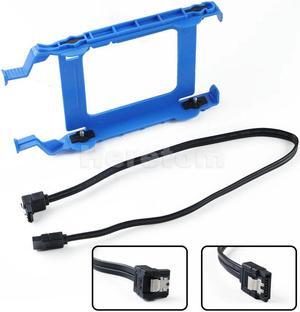 FOR 2.5 HDD Hard Drive Tray YHNFX + SATA Angle Cable For 7000 7071 7080 8940 G5 5880 5090 0YHNFX