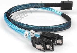 FOR Internal Mini SAS Cable SFF-8643 to Hard Disk HDD Adapter Cable for SAS 9340-8i S3108 NEC 9362-8i SAS3008 M1215