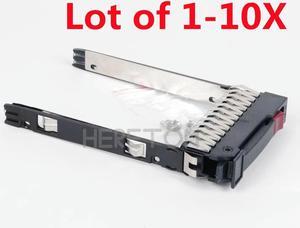 FOR 1-10X 2.5 SAS SATA Hard Drive Tray Sled for DL580 DL380 DL360 Gen5 G5 G6 G7 Gen6 378343-001 500223-001 UD