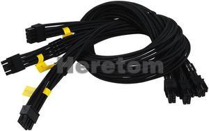 FOR 3PCS GPU Power Cable for HX750/HX1200 RM1000X 8-pin Modular RTX 3080