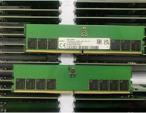 FOR 1 Pcs HMCG88AGBUA081N For 32GB 32G 2RX8 5600 PC5-5600B-UB0 DDR5 UDIMM Desktop Memory