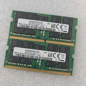 FOR 1Pcs For 32GB M474A4G43MB1-CTDQ 32G DDR4 2666 2RX8 ECC Workstation Laptop Memory