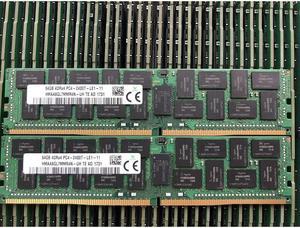 FOR 1 Pcs NF8460 NF5460 NF5288 NF5280 M4 M5 For Server Memory 64GB 64G 4DRX4 DDR4 2400 ECC RAM