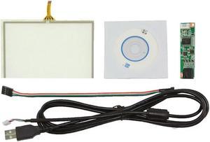 FOR 5" 4 Wire Resistive Touch Panel USB Driver Card Kit For 5inch ZJ050NA-08C AT050TN22 LCD Screen