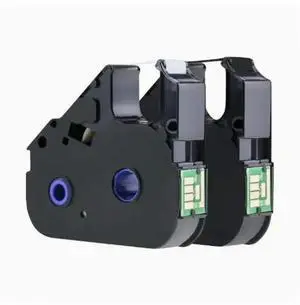 FOR 2PCs LB-200BK MK-RS100B ink ribbon cartridge cassette for Cable ID printer mk1000, mk2000, mk1100, mk2100, mk1500, mk2500,