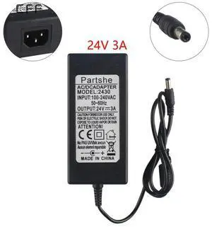 FOR 24V adapter for QR-588 qr668e QR-586B QR-488 qr586 thermal printer power supply
