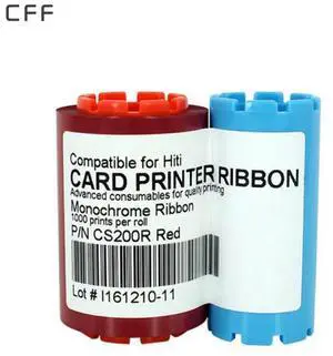 FOR red ribbon for cs200 cs200w cs200e cs220e cs290e printer 1000 prints