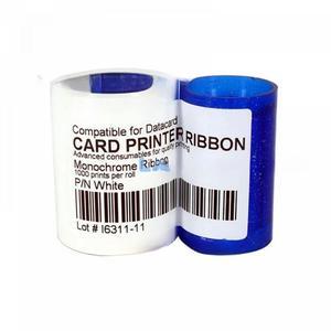 FOR White Ribbon for Datacard DC285W SP25/SP30/SP35/SP55/CP40 Printer-1000 Prints