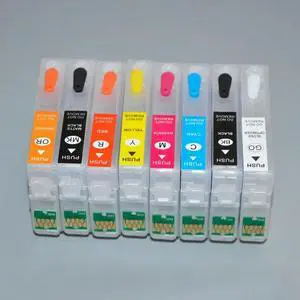 FOR T324 T3240-T3249 Refillable Cartridge For P400 SC-P400 Printer With Permanent Chip