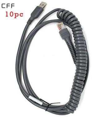 FOR LOT10 9FT Coiled USB Cable for LS2208 LS4208 CBA-U12-C09ZAR