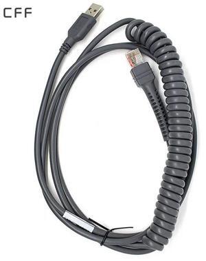 FOR 5pcs 9FT Coiled USB Cable for LS2208 LS2208AP LS4208 DS6708