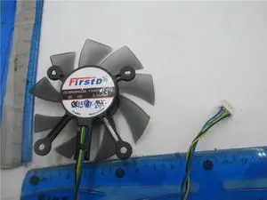FOR R128015DH FD8015U12D fan for 9600 9800 GT250 GT240 GT640 GT450 GTX550TI 750 460 560 6670 6850 7770 7850 DC12V