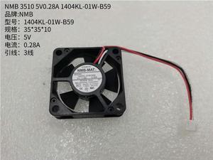FOR FAN FOR 1404KL-01W-B59 1404KL-01W-B50 5V 0.28A 35x35x10mm 3510 Double ball Router north bridge fan