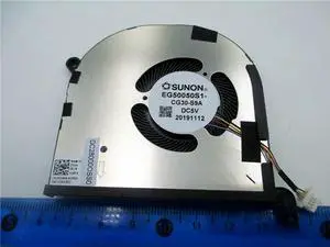 FOR Fan for XPS 15 9500 9510 009RK6 09RK6 0DJH35 DJH35 EG50050S1-CG30-S9A EG50050S1-CG00-S9A DC28000OSS0 DC28000ORS0