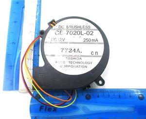 FOR FAN FOR CE-7020L-12 12V 0.35A CL-7020L-07 C6-7020L-17 0.14A CE-7020L-02 0.25A 7020 Projector cooling fan